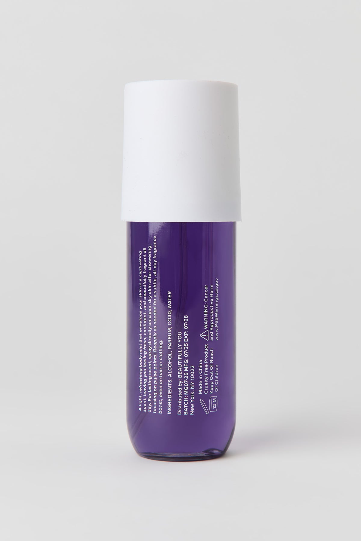 Alt View 2. Sole di Capri No 4 Body Mist (8 oz) - Purple