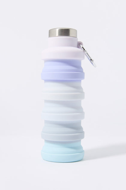 Lilac Ombre Collapsible Water Bottle (550 ml)