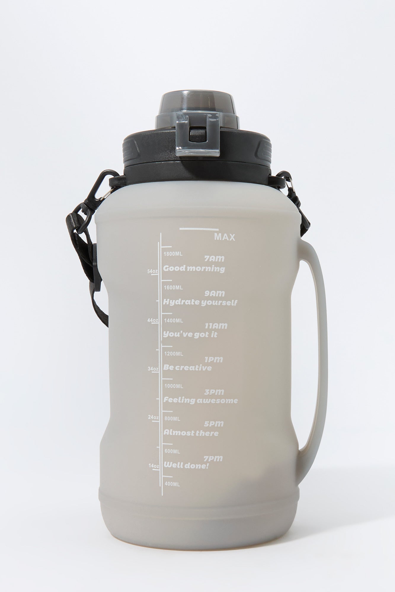 Motivational Collapsible Water Bottle (2 L
