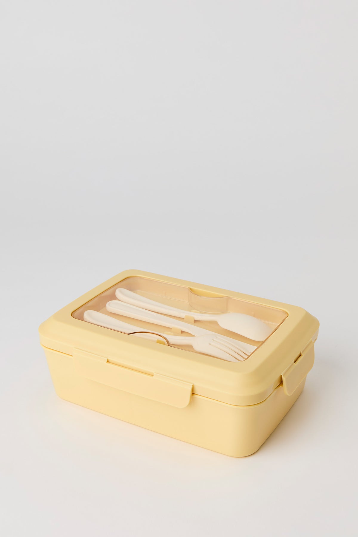 Vue alternative 3. Ensemble avec boîte à lunch et coutellerie