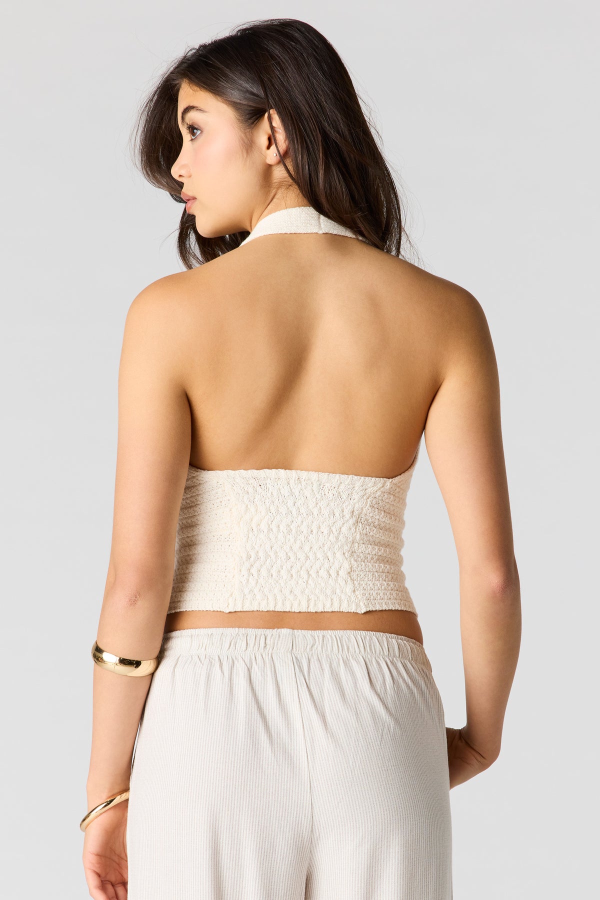 Vue alternative 2. Haut bain-de-soleil crocheté