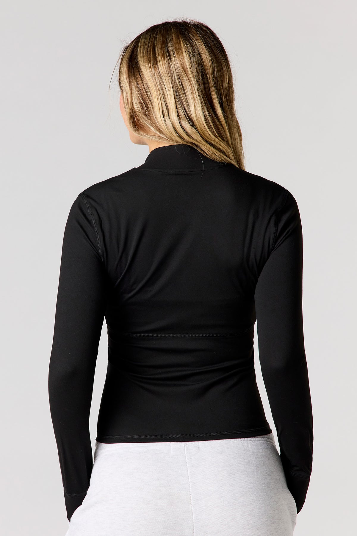 Alt View 2. U/A Zip-Up Jacket - Black
