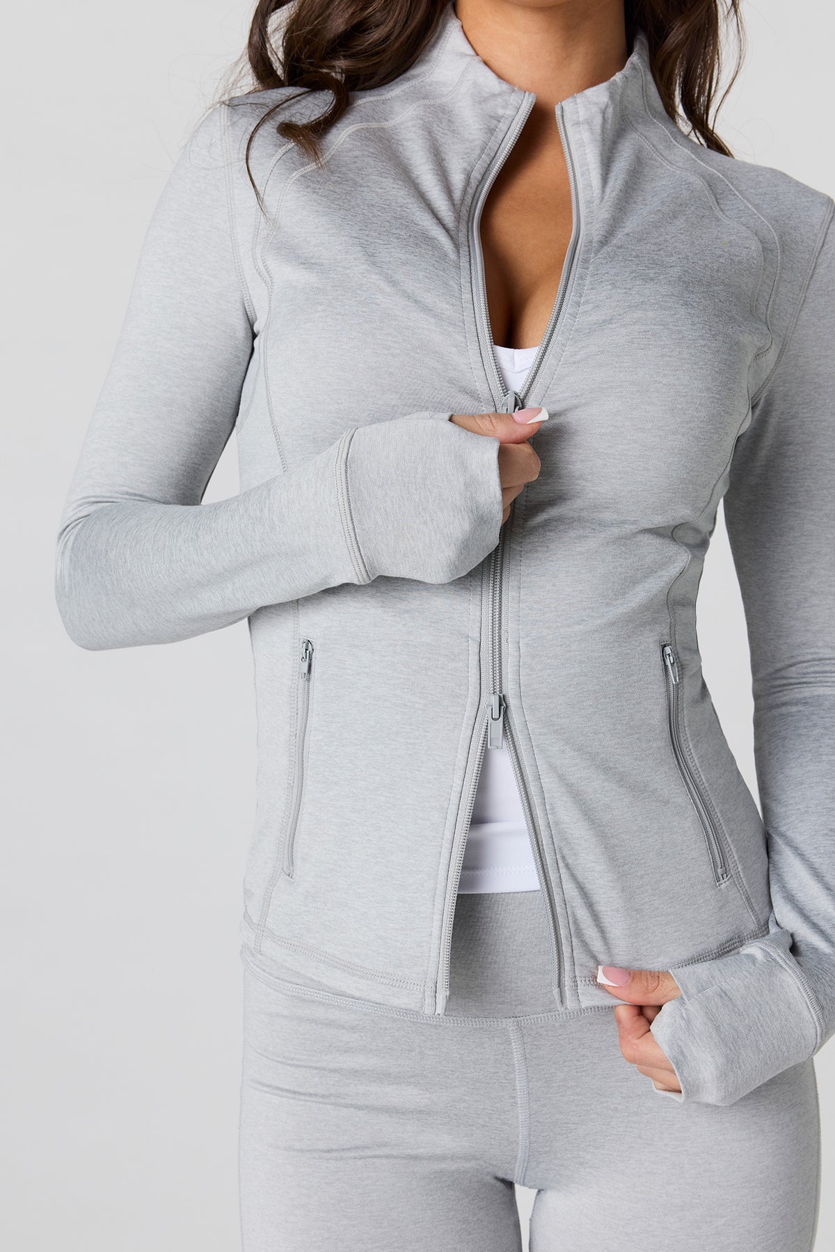 Vue alternative 4. Blouson à haute densité et glissière double Active