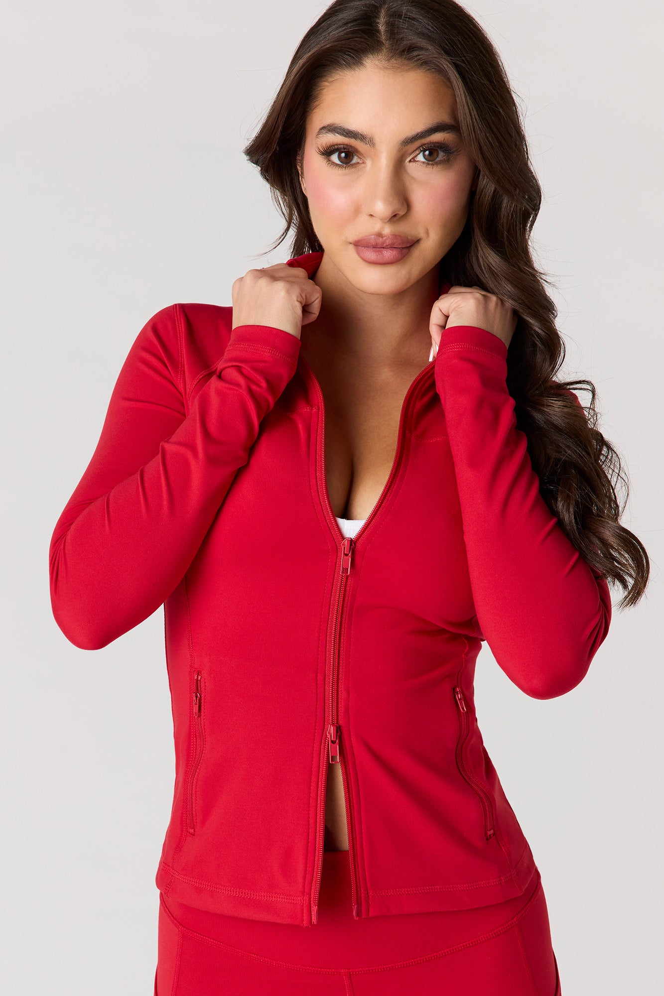 Active High Density 2 Way Zip-Up Jacket – Urban Planet