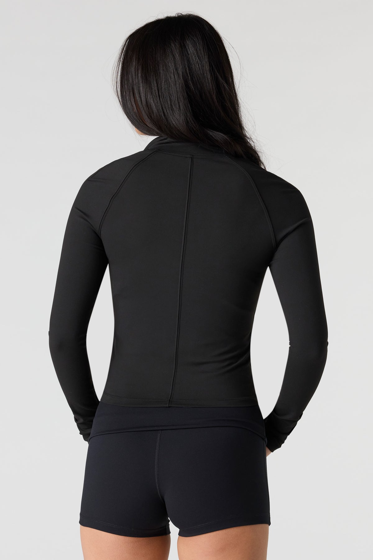 Alt View 2. U/A 2-Way Zip-Up Jacket - Black
