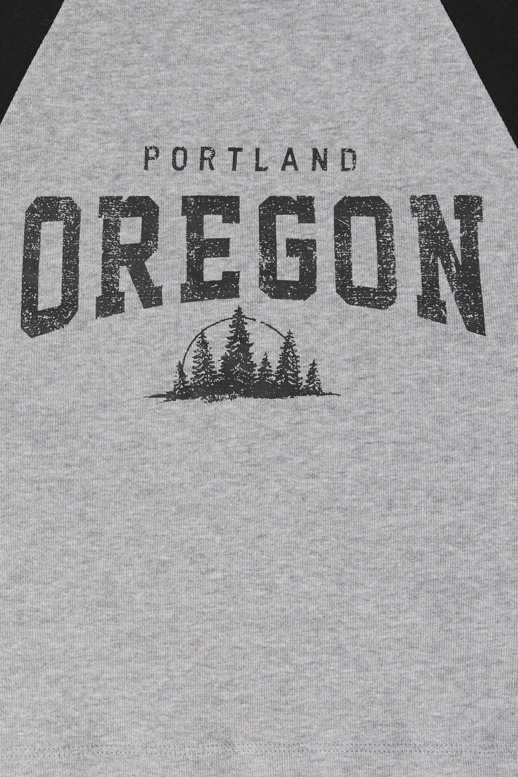 Oregon Graphic Raglan Baby T-Shirt