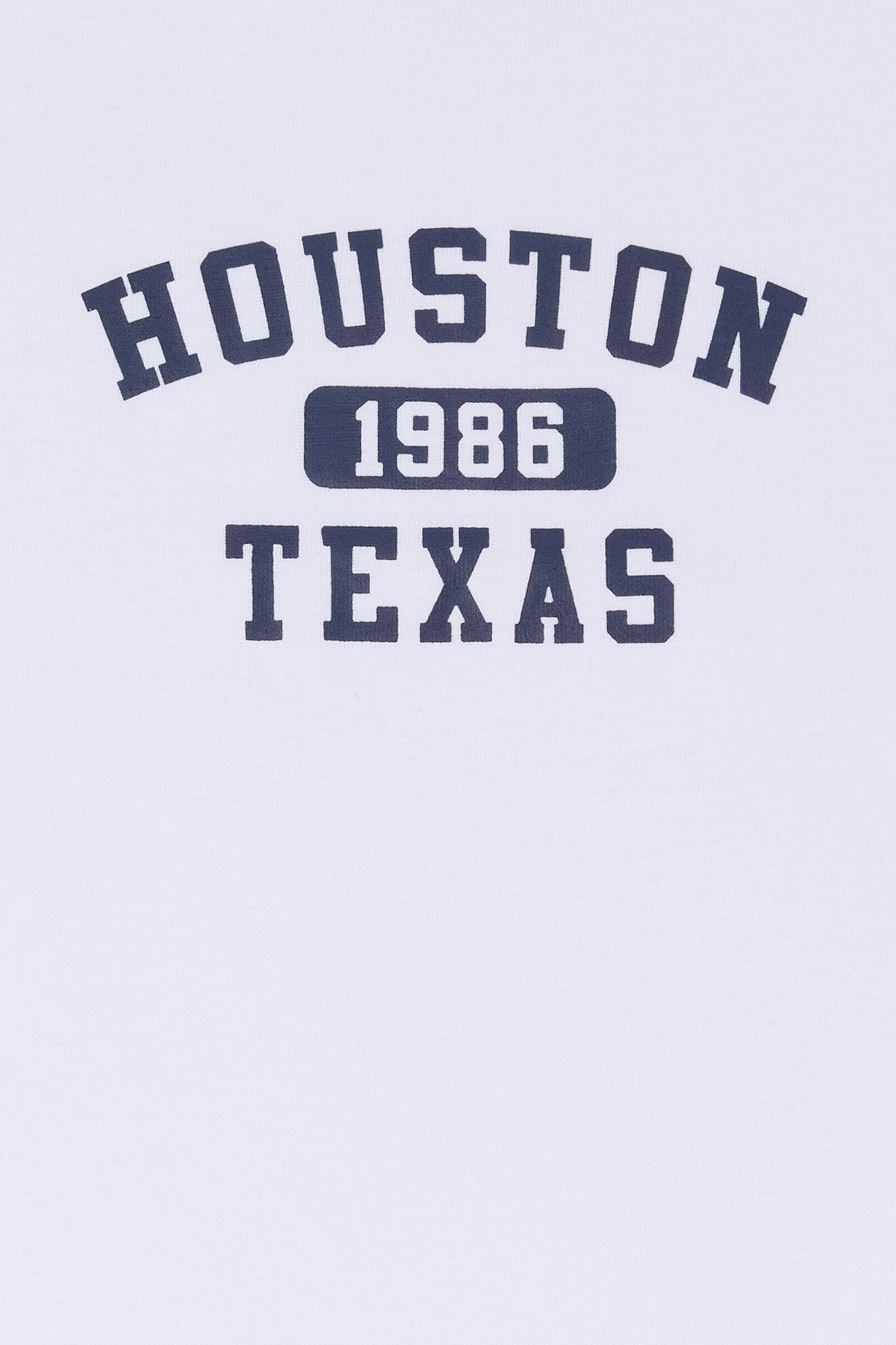Houston Graphic Washed Cropped T-Shirt