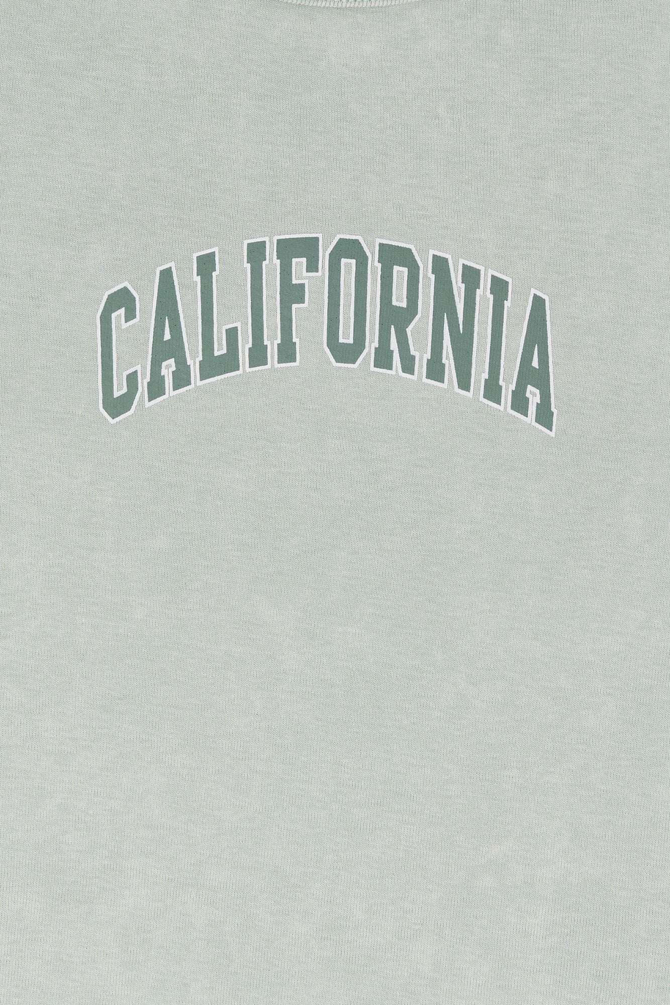 California Graphic Cropped T-Shirt
