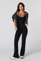 Pantalon évasé à haute densité Active