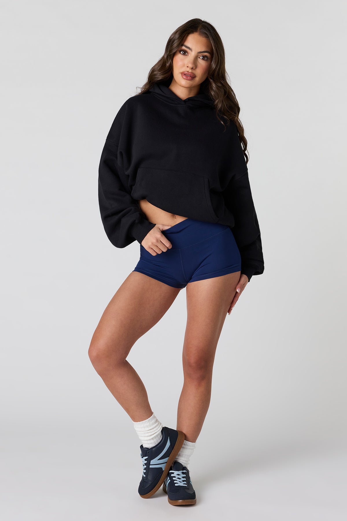 Vue alternative 15. Minishort à haute densité Active