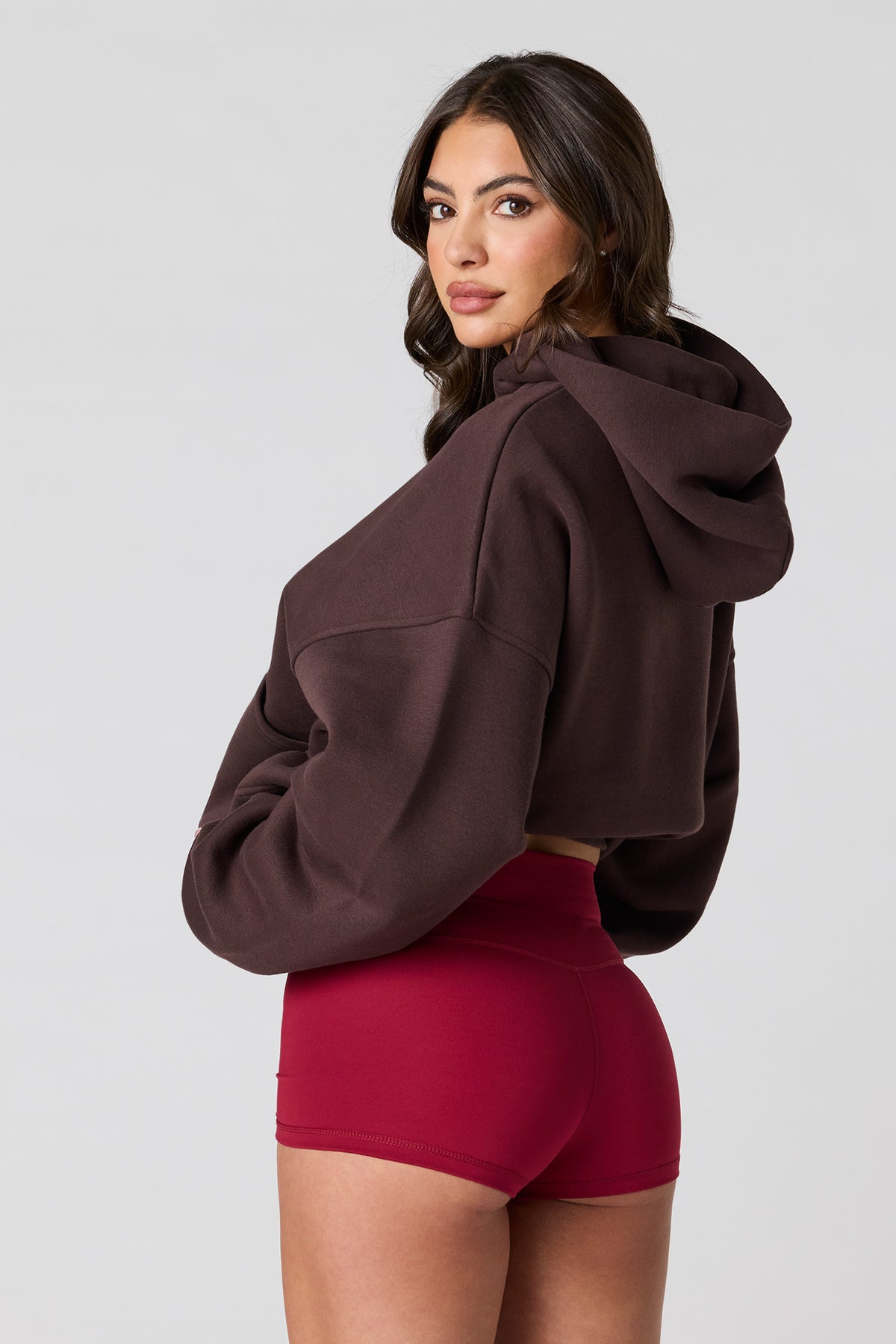 Vue alternative 17. Minishort à haute densité Active