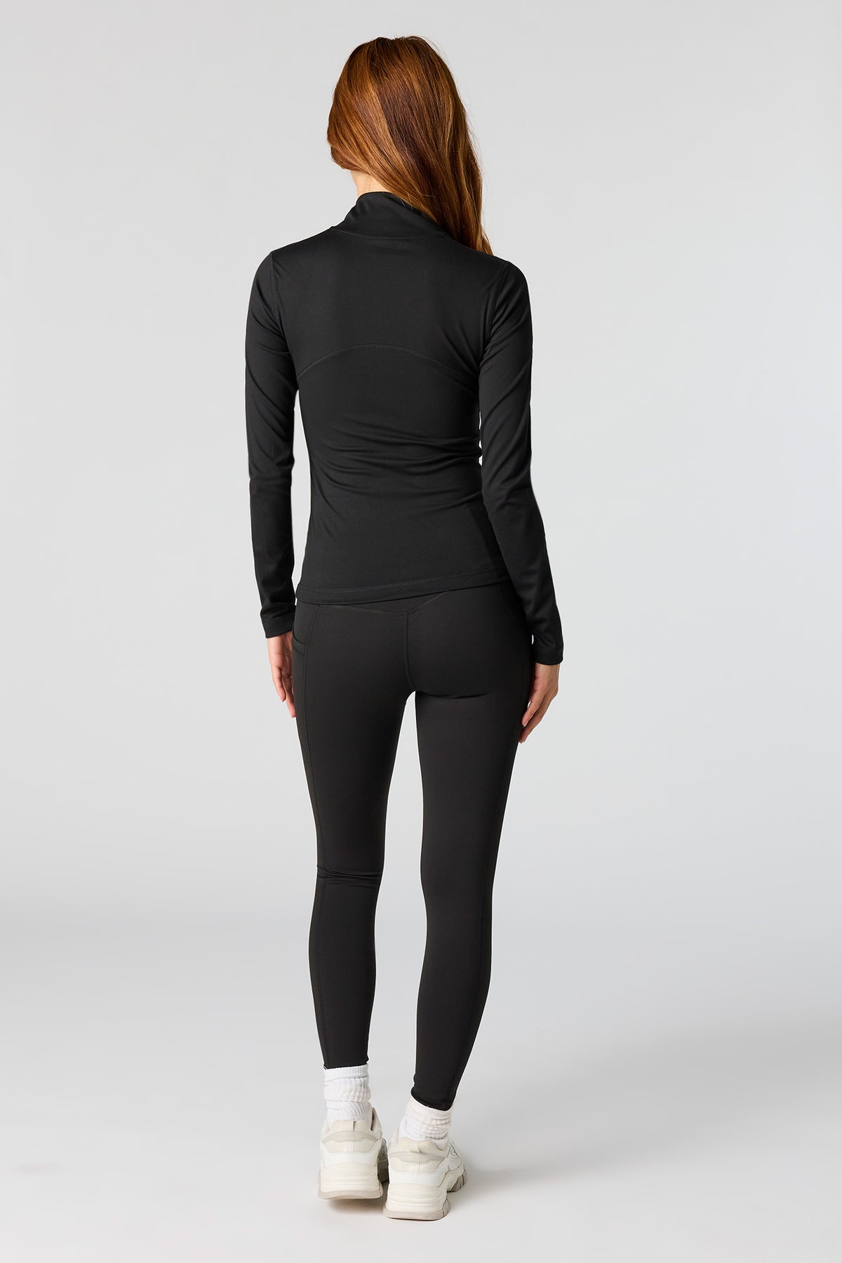 Alt View 4. Active Side Pocket Legging - Black