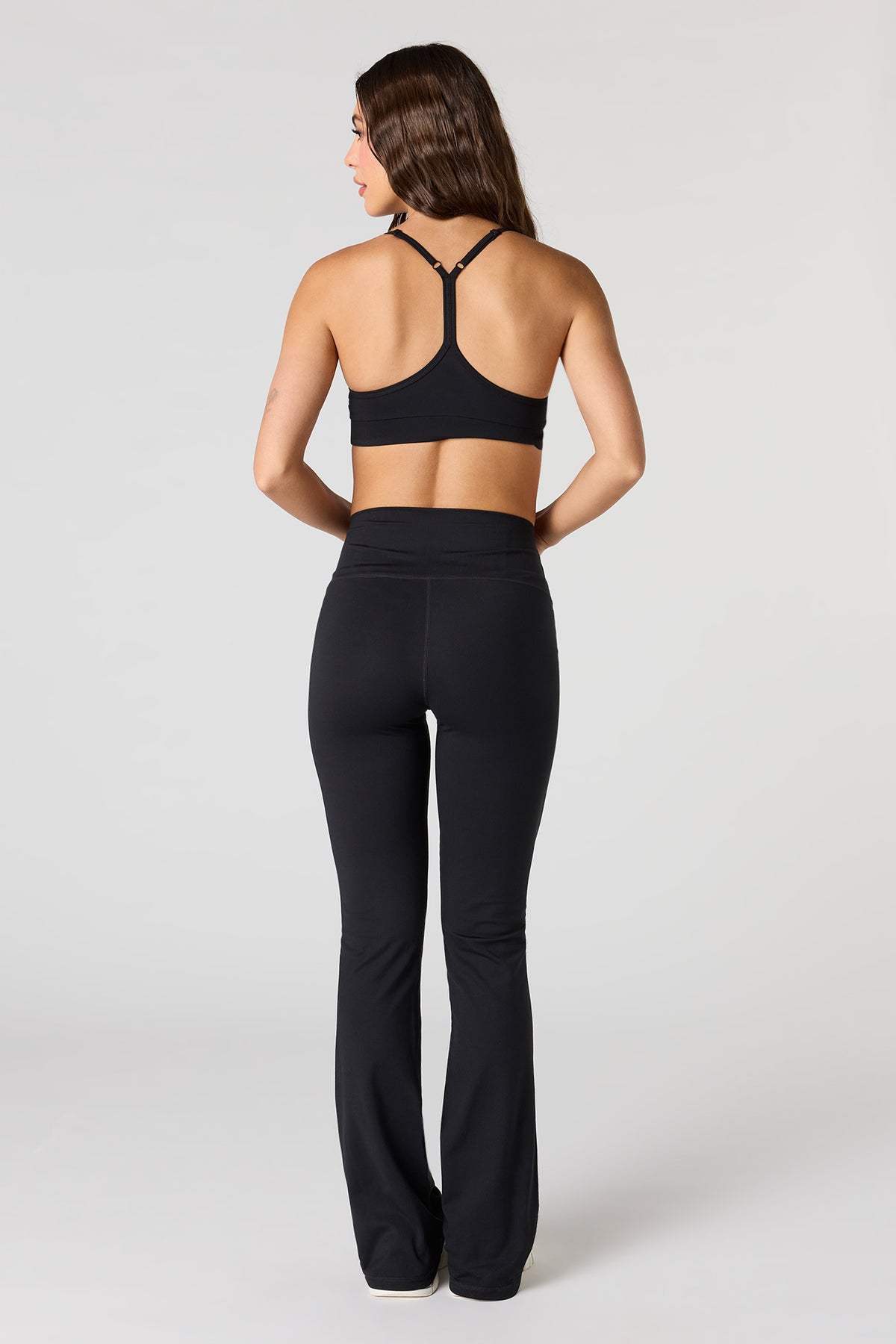 Alt View 3. U/A Back Pocket Flare Pant - Black