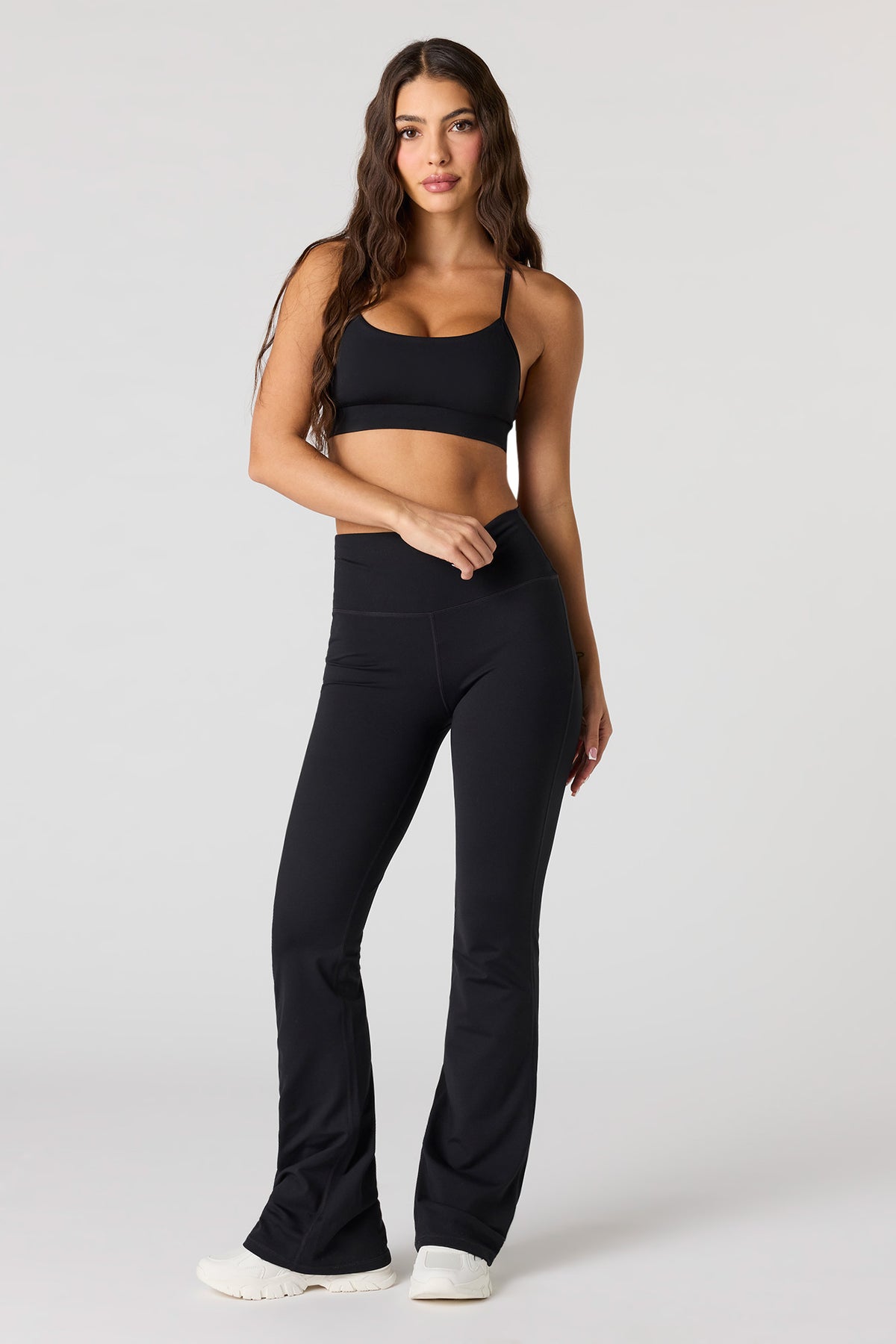 U/A Back Pocket Flare Pant - Black