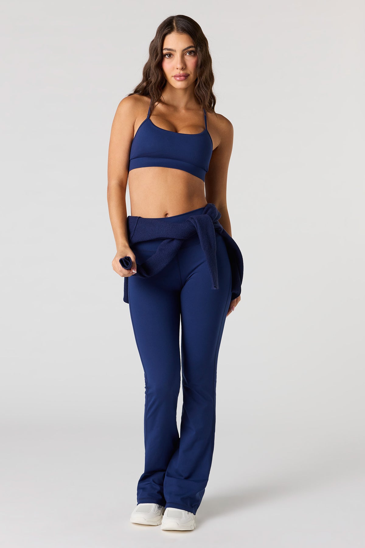 Alt View 5. U/A Back Pocket Flare Pant - Light Pink
