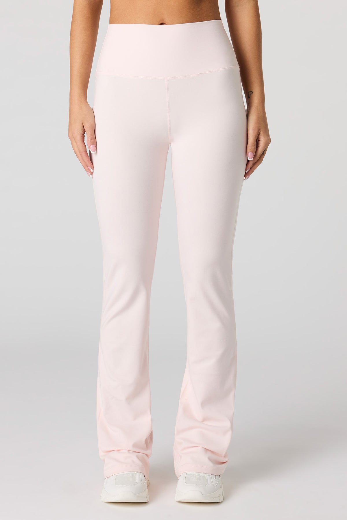 Alt View 2. U/A Back Pocket Flare Pant - Light Pink