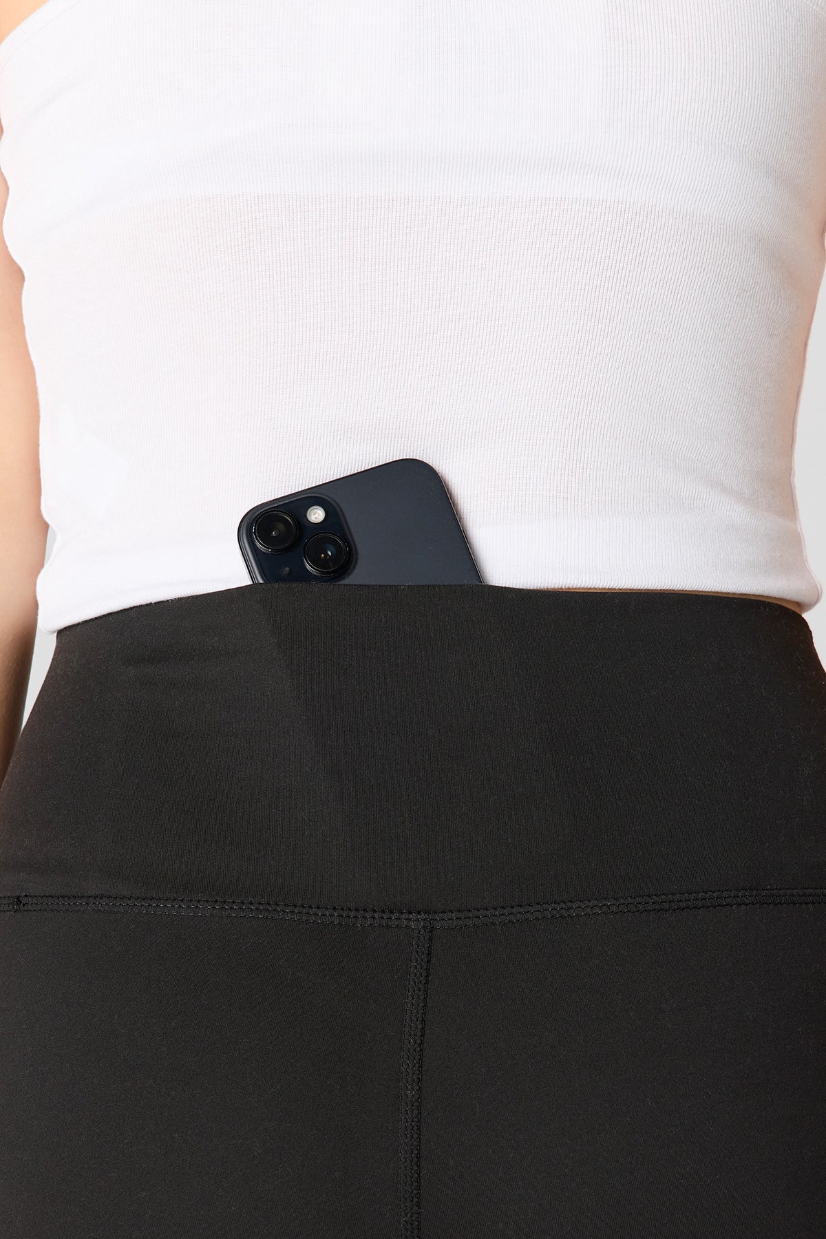 Alt View 4. Active Flare Pant with Back Pocket - Black