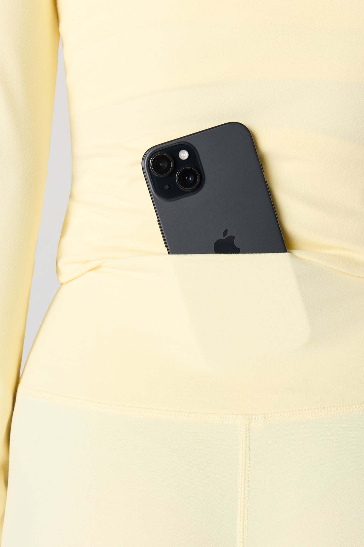 Alt View 4. Active Back Pocket Legging - Yellow