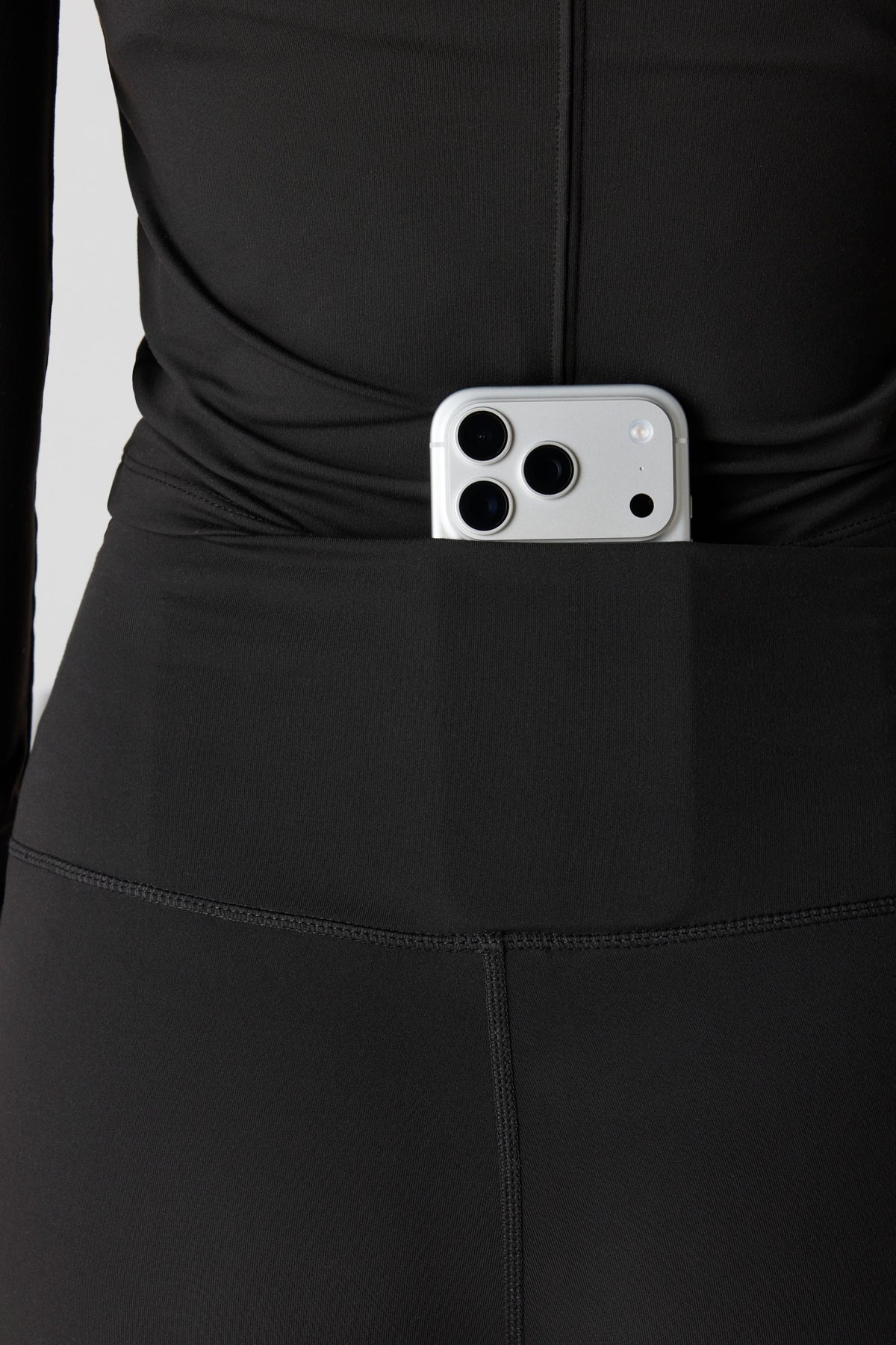 Vue alternative 4. Legging à haute densité uni Active