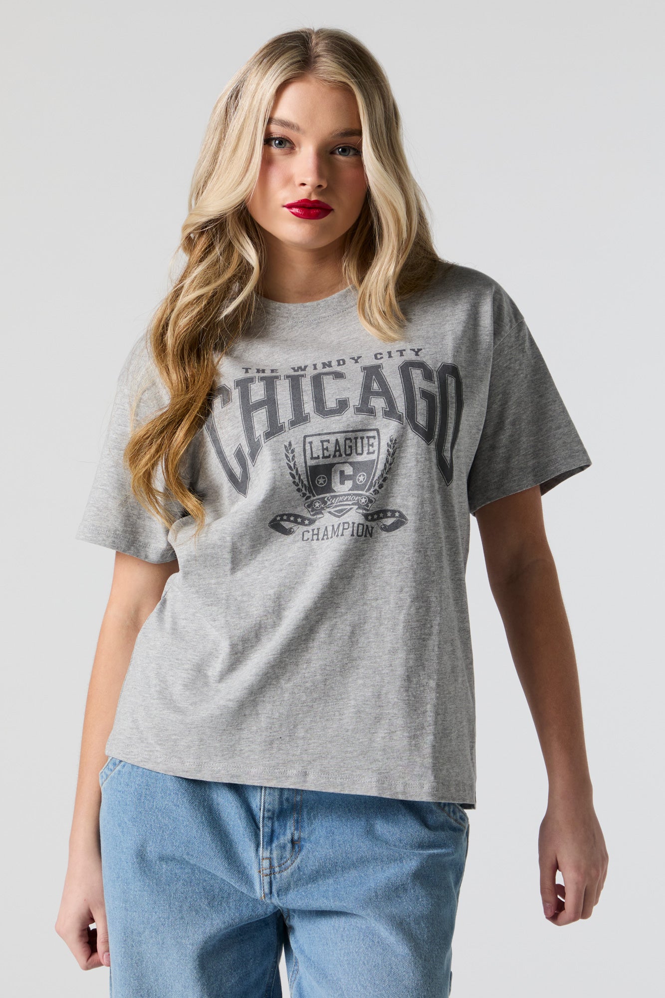 Chicago Graphic Boyfriend T-Shirt