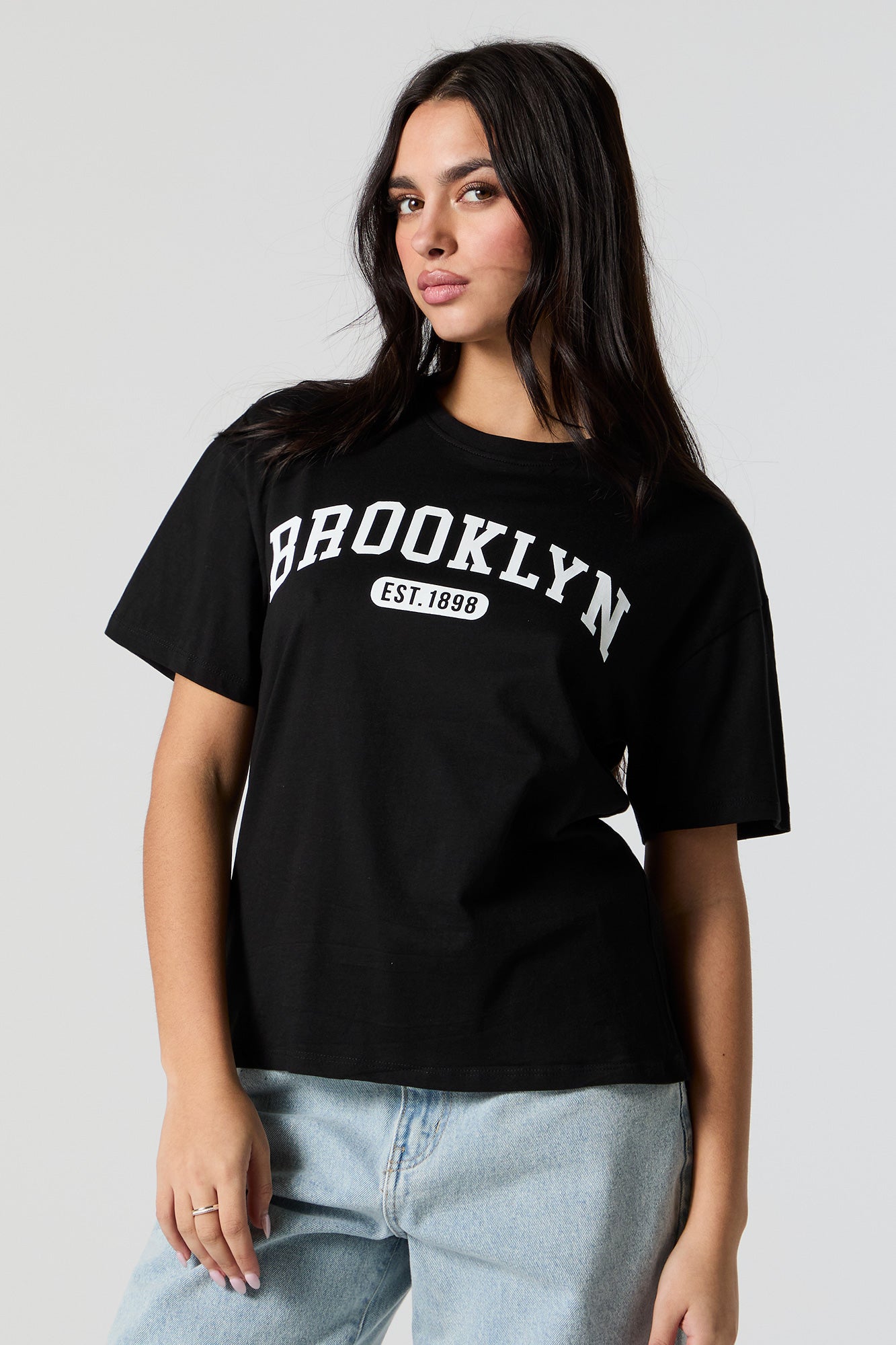 Brooklyn Graphic Boyfriend T-Shirt