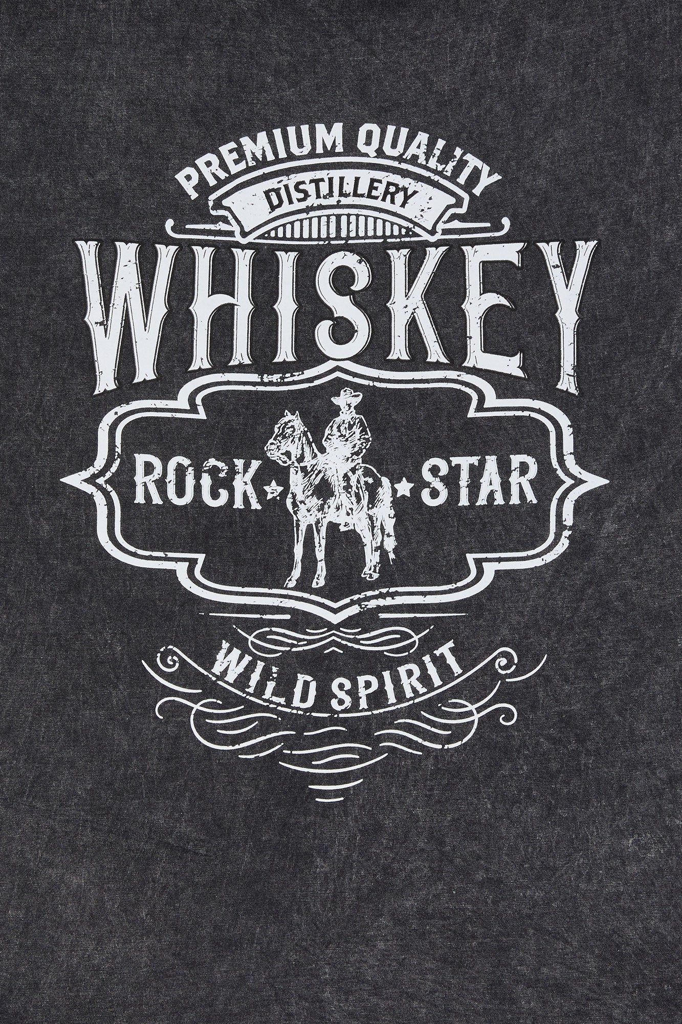 Whiskey Graphic Washed T-Shirt