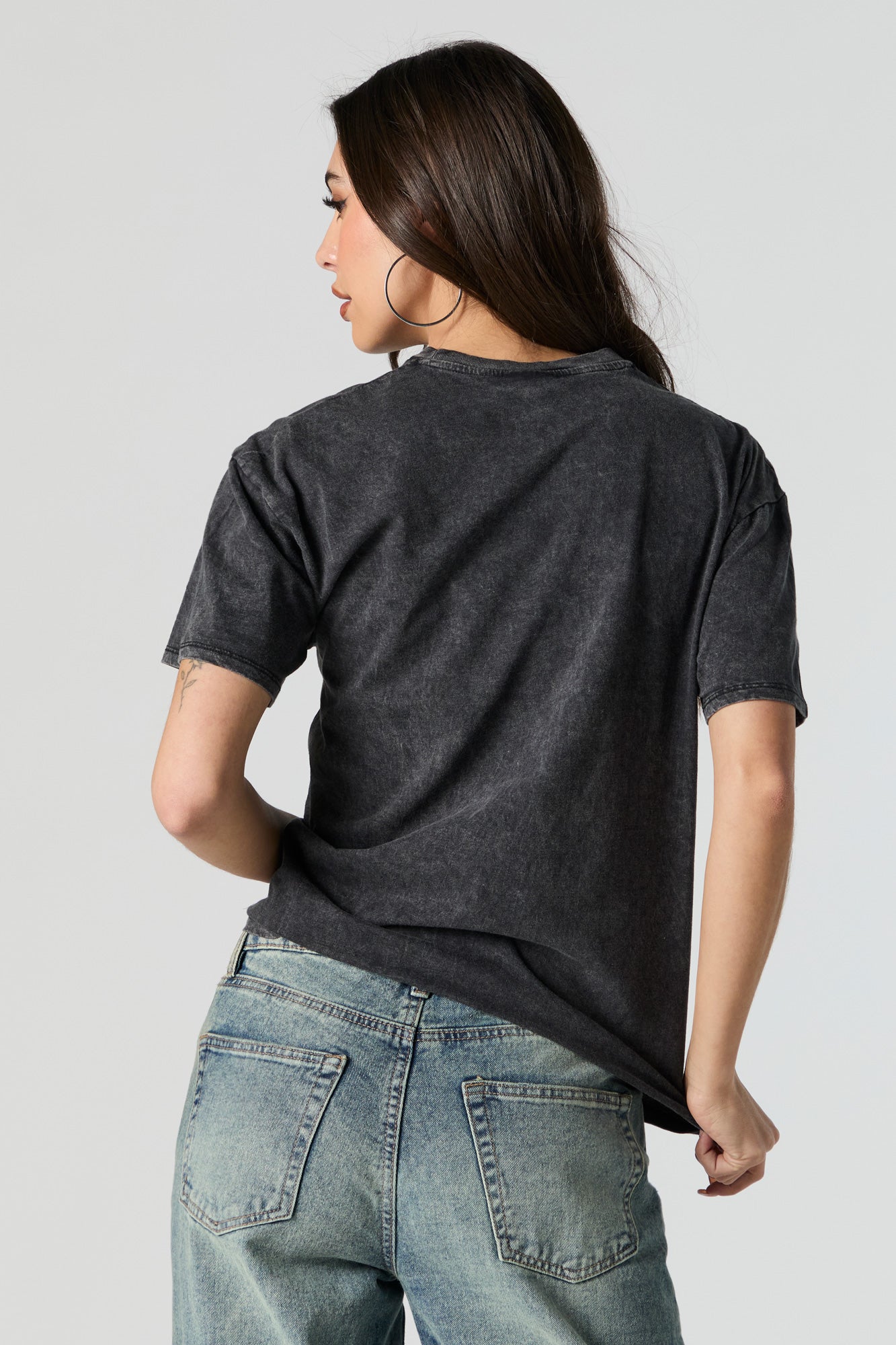 Whiskey Graphic Washed T-Shirt