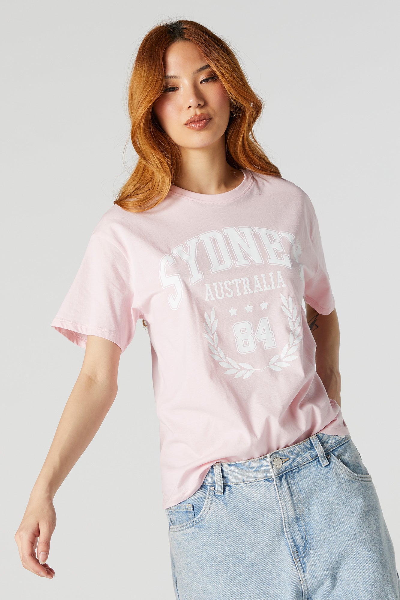Sydney Australia Graphic Boyfriend T-Shirt