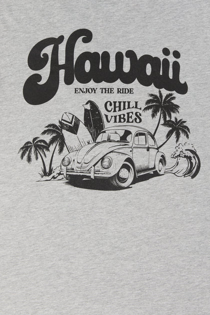 Hawaii Graphic Boyfriend T-Shirt