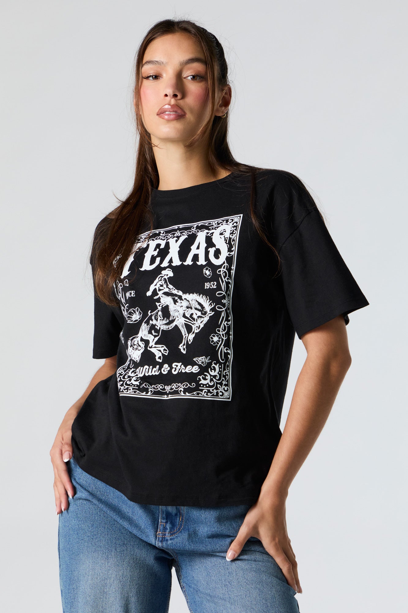 Texas Graphic Boyfriend T-Shirt