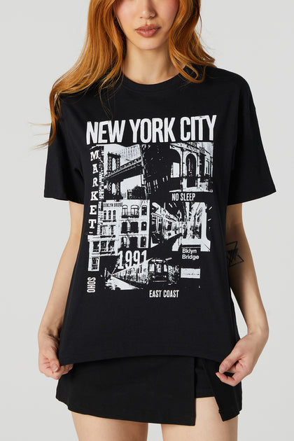 New york shop t shirt women's