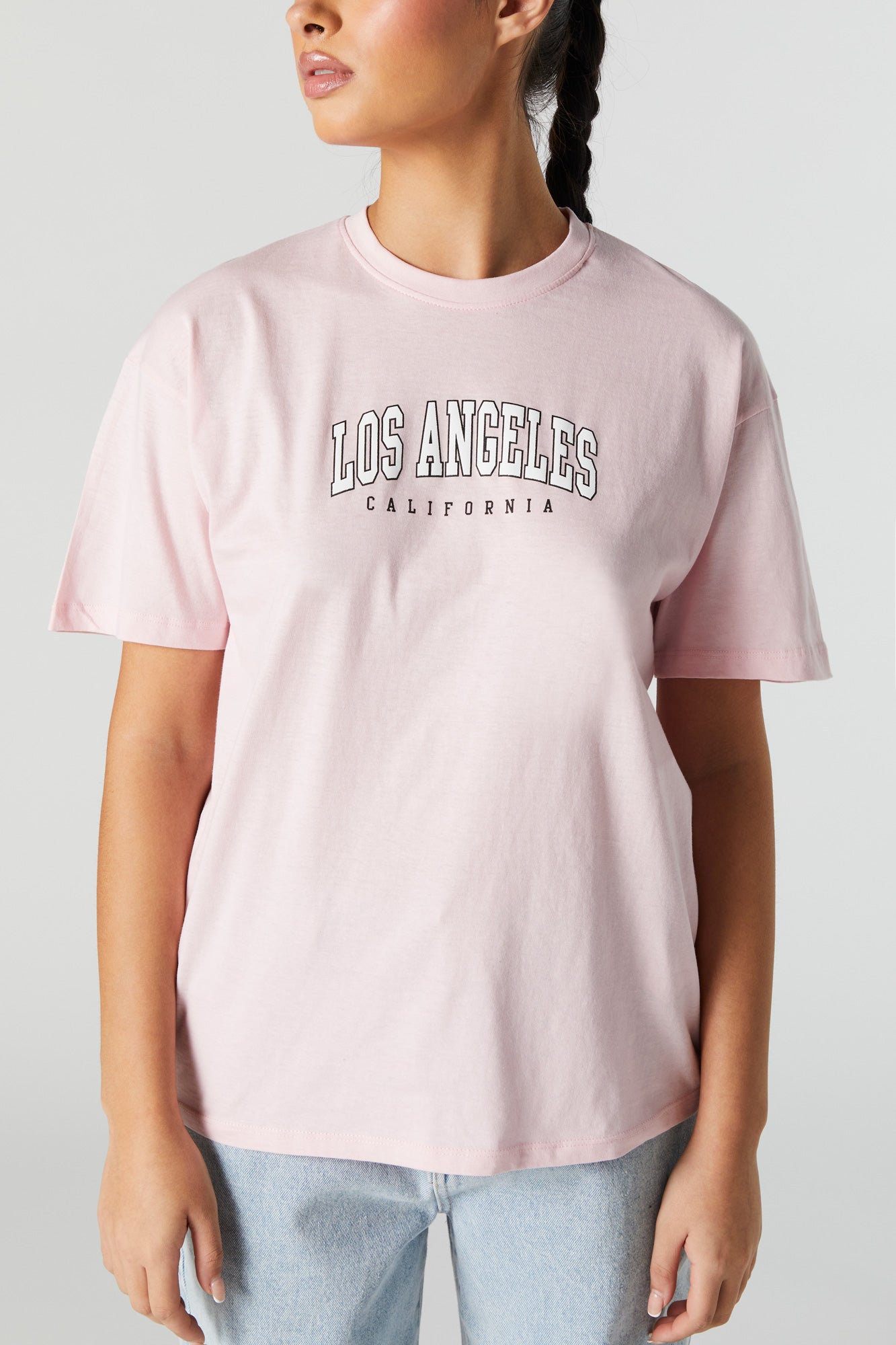 Los Angeles Graphic Boyfriend T-Shirt