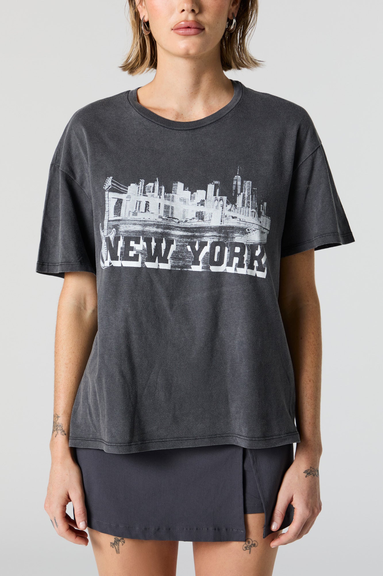 New York Graphic Boyfriend T-Shirt