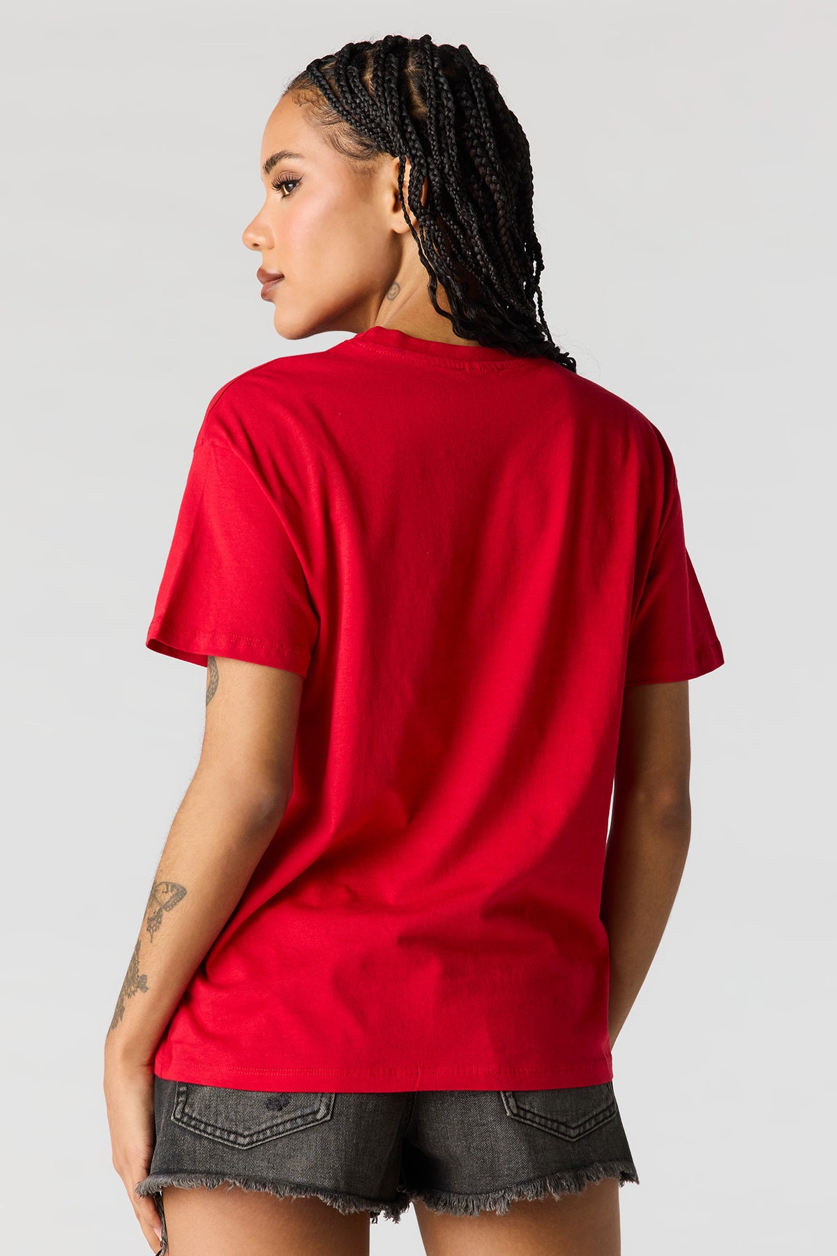 Vue alternative 3. T-shirt de coupe garçonne à imprimé Rebel