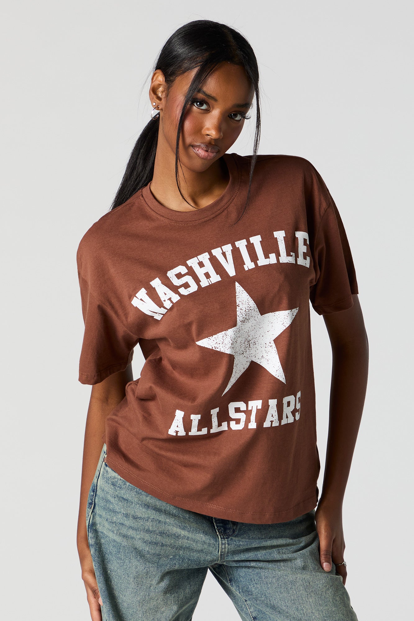 Nashville Allstars Graphic Boyfriend T-Shirt