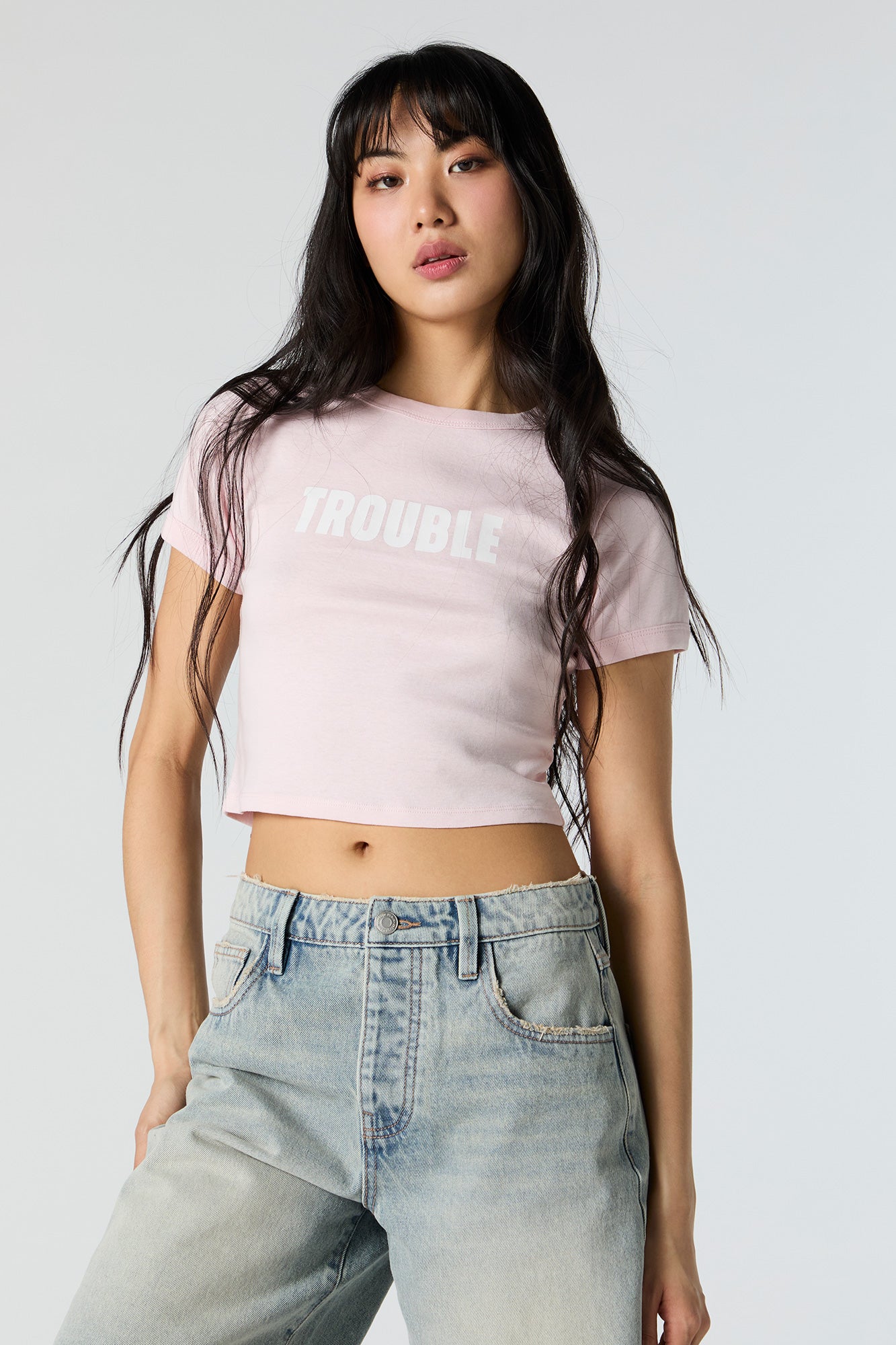 Trouble Graphic Baby T-Shirt