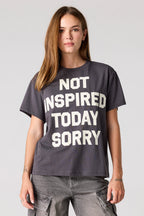 Graphic Boxy Boyfriend T-Shirt