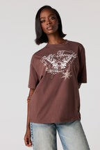 Oversized Mystic Graphic T-Shirt