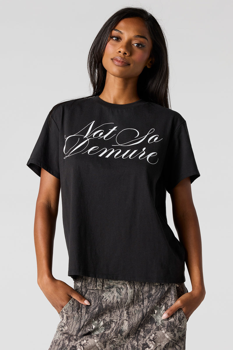 Graphic Boxy Boyfriend T-Shirt