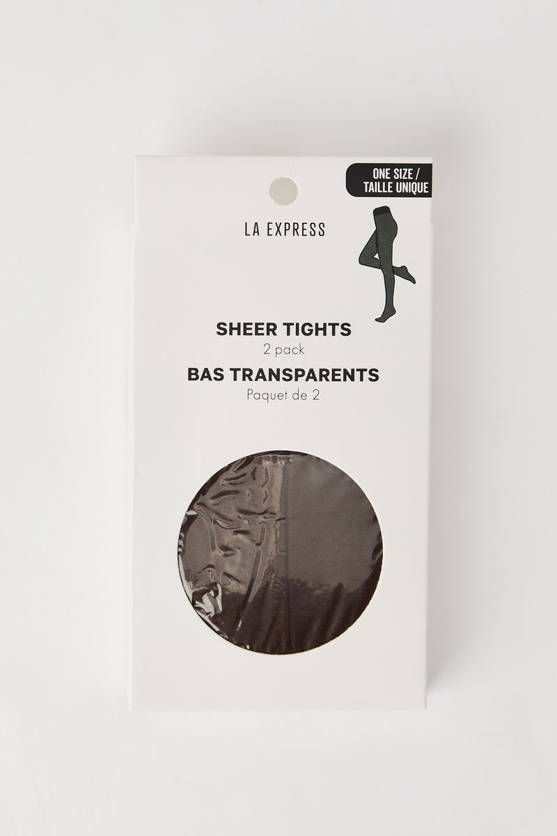 Collants diaphanes (Lot de 2)