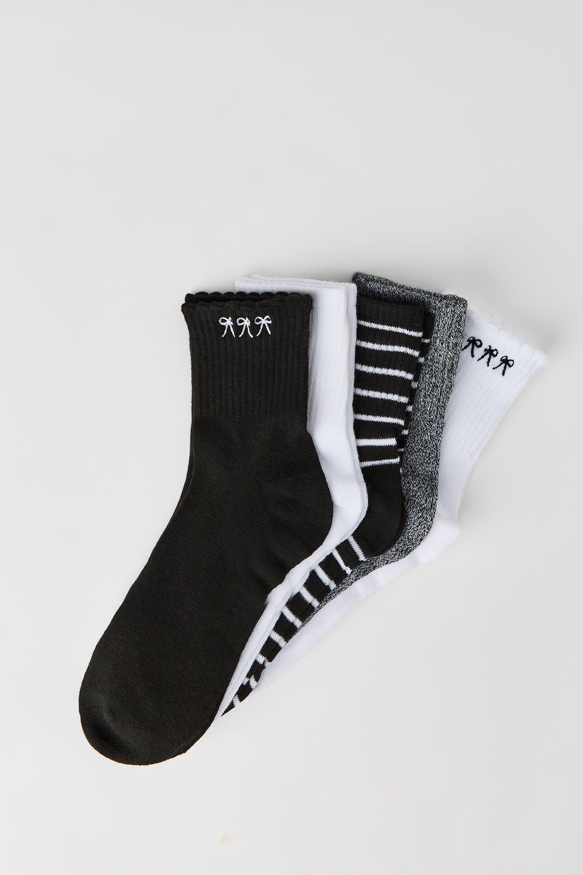 Chaussettes avec imprimé Boucle (5 paires)