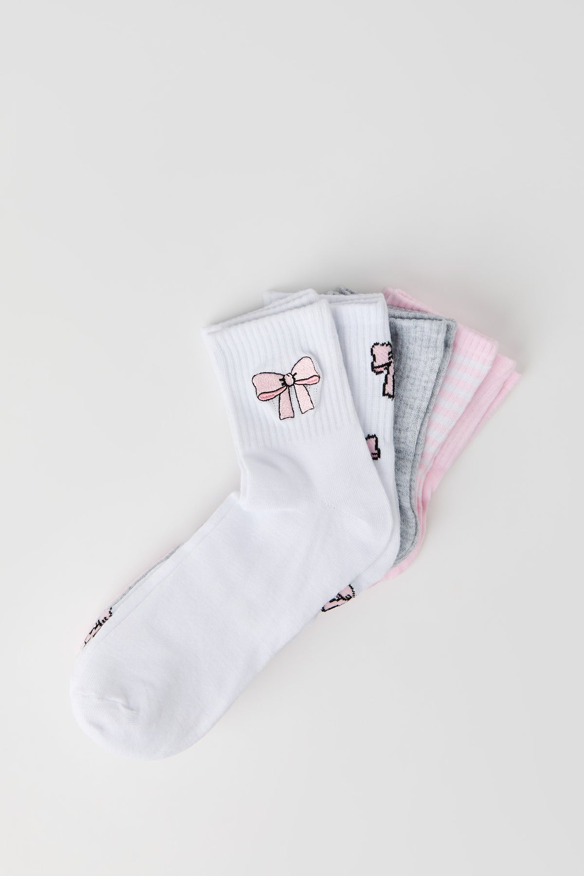 Chaussettes avec imprimé Boucle (5 paires)