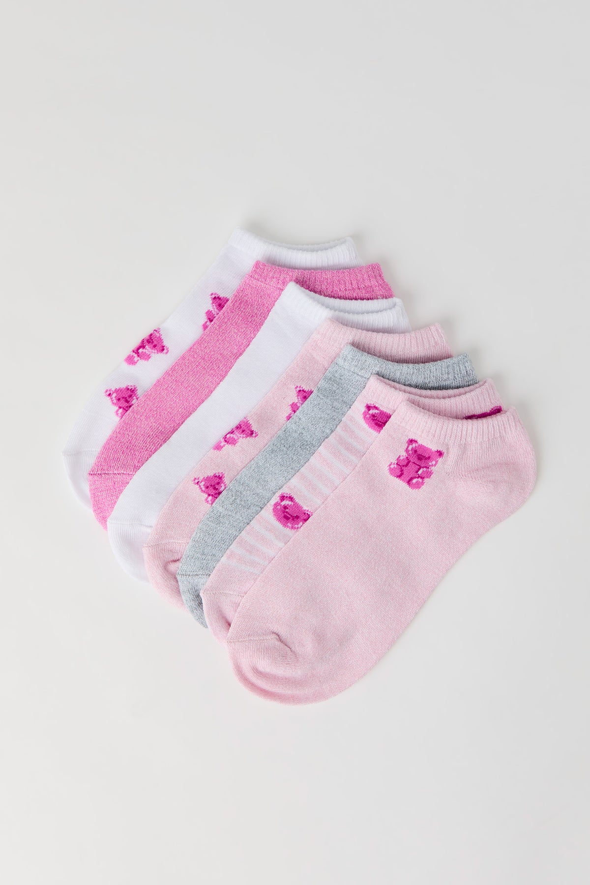 Socquettes à imprimé Ourson (7 paires)