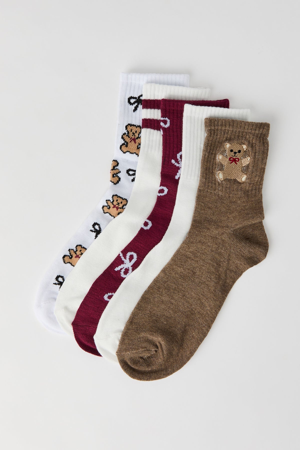 Chaussettes assorties (5 paires)