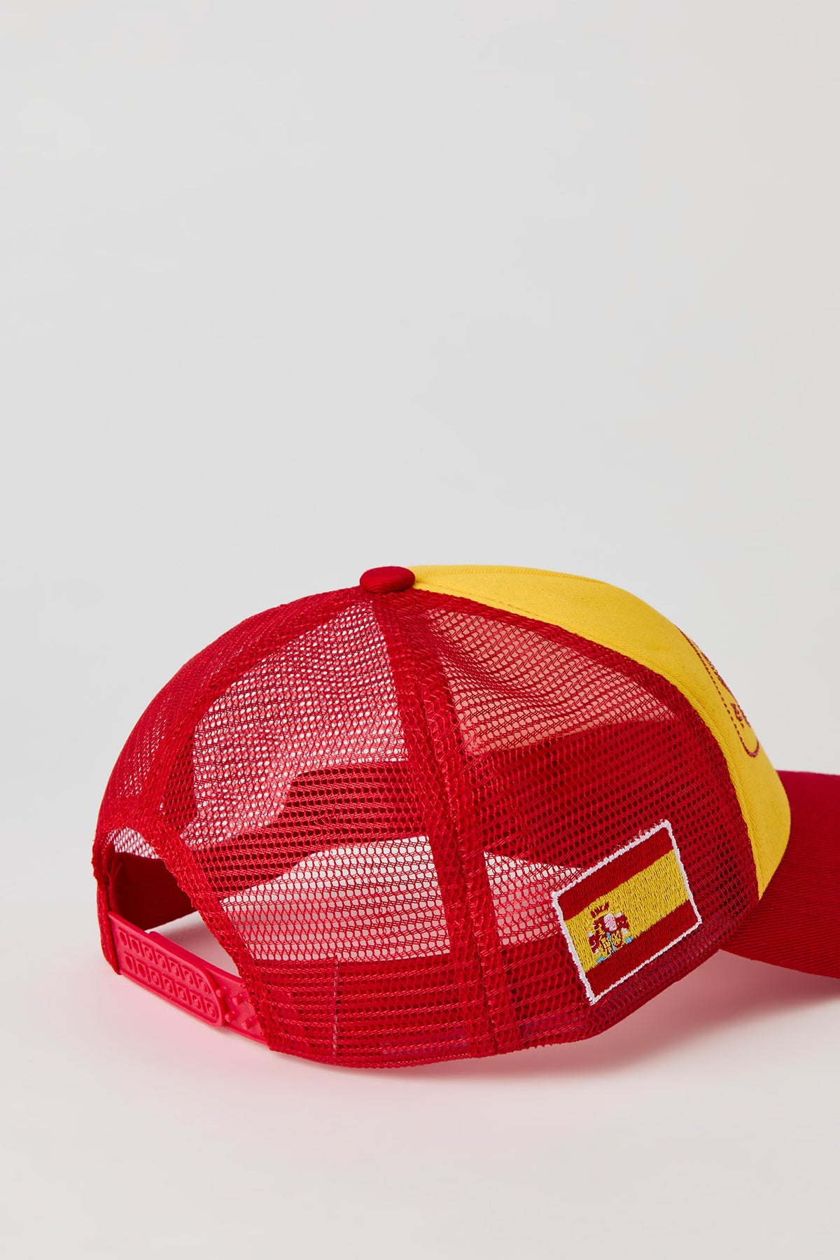 Vue alternative 3. Casquette de camionneur à imprimé Espagne avec pierres du Rhin