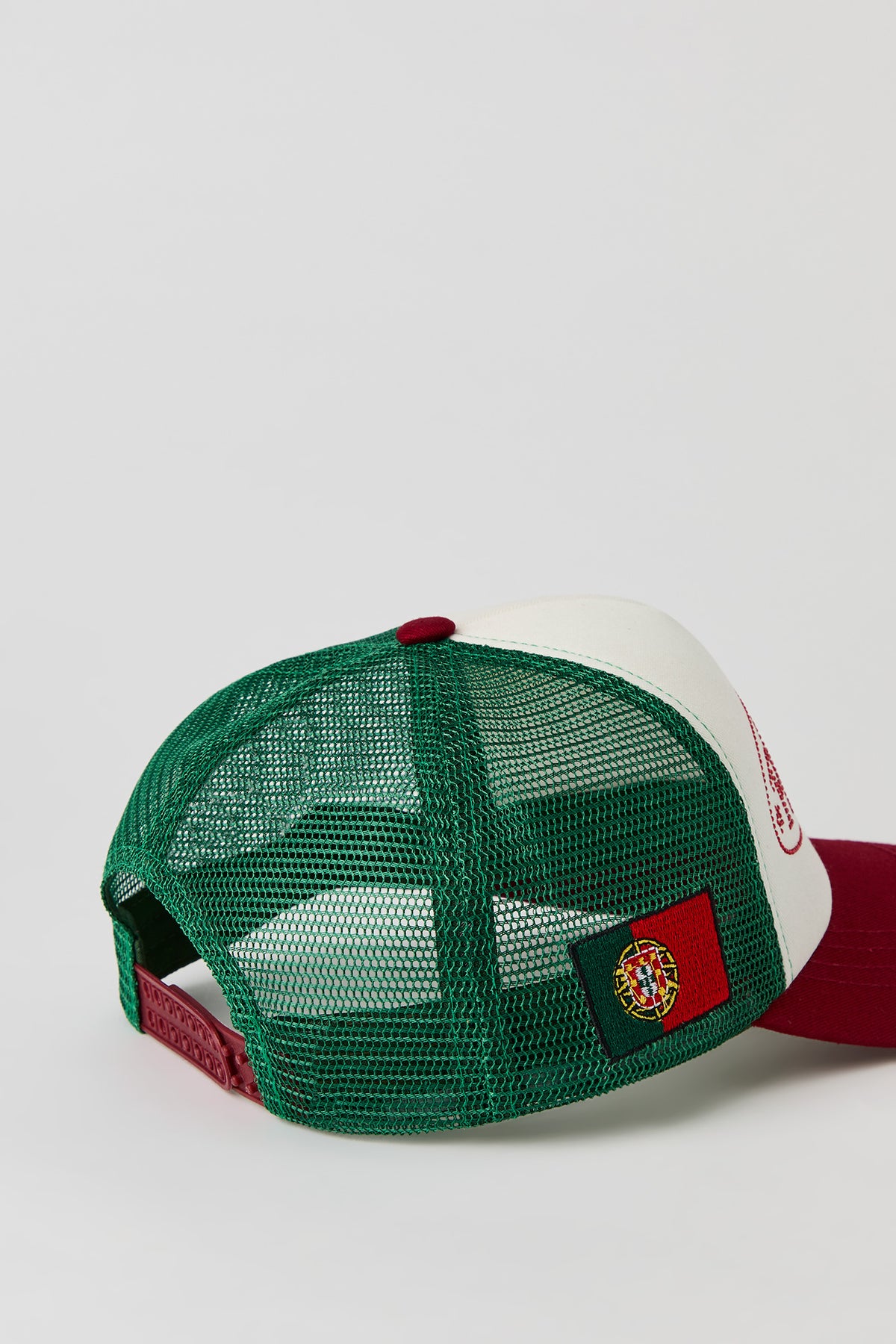 Vue alternative 3. Casquette de camionneur à imprimé Portugal avec pierres du Rhin