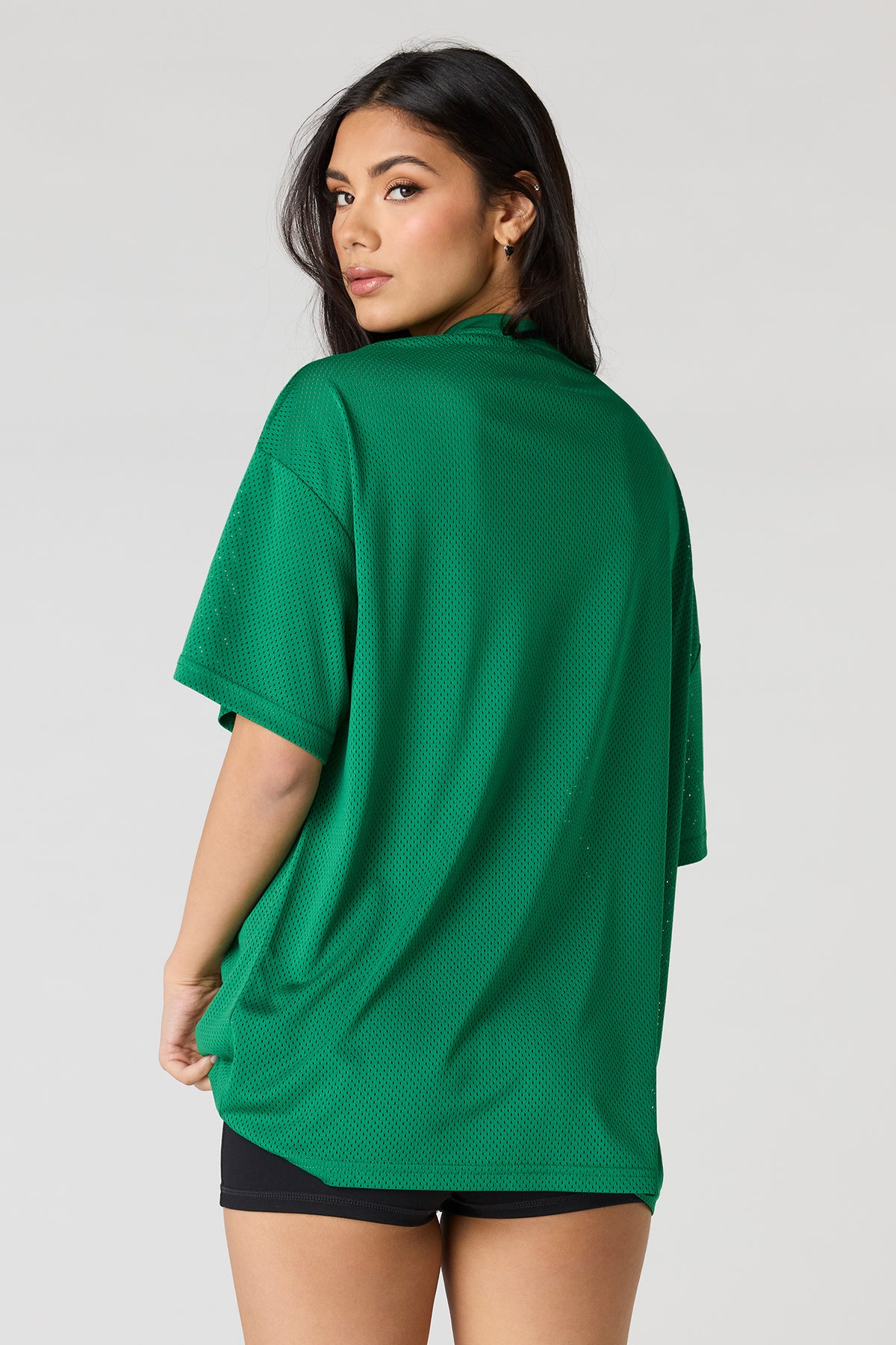 Alt View 2. Mexico Mesh Soccer Jersey - Hunter Green
