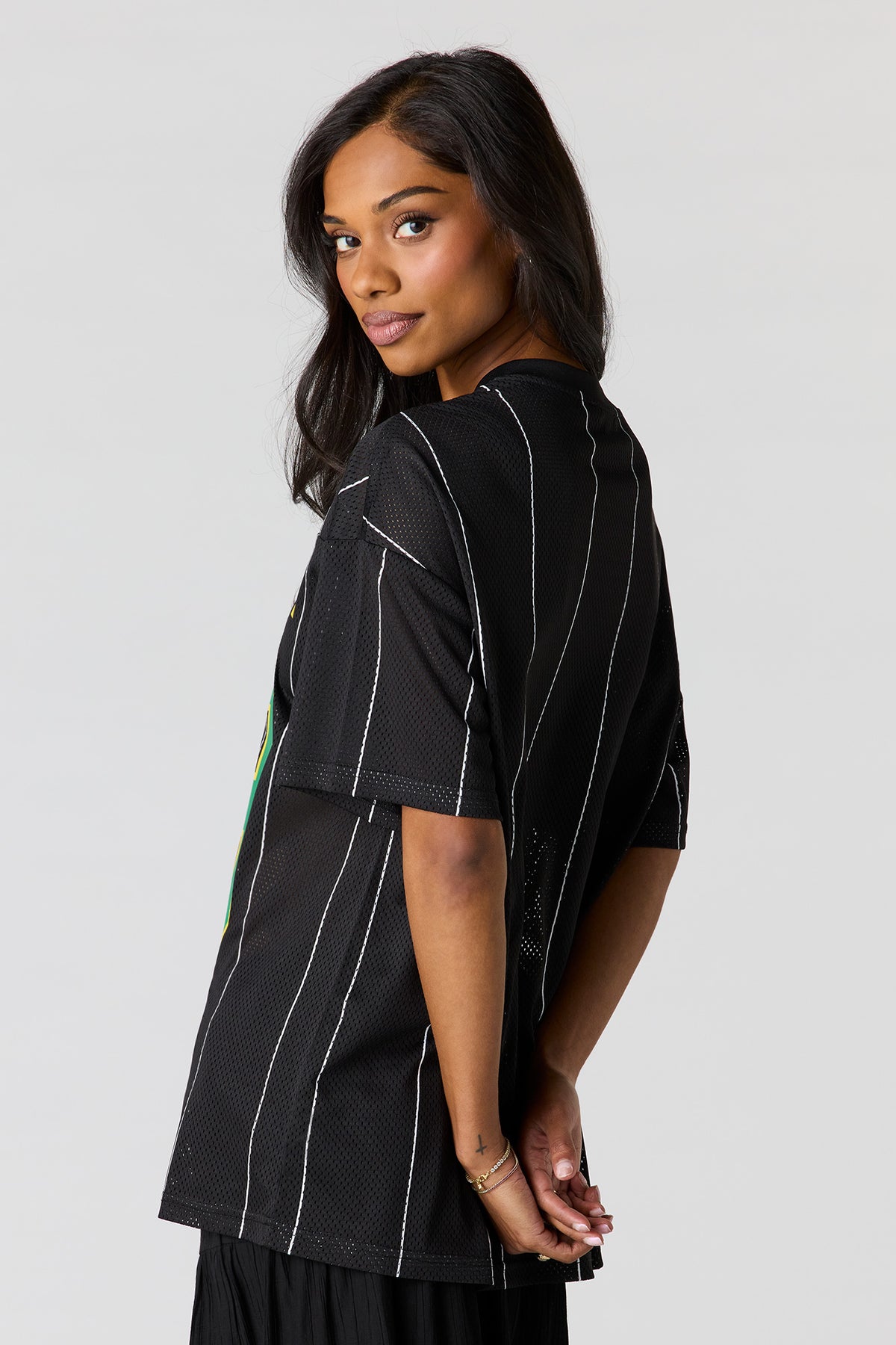 Alt View 2. Jamaica Mesh Soccer Jersey - Jade