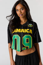 Jamaica Mesh Soccer Jersey