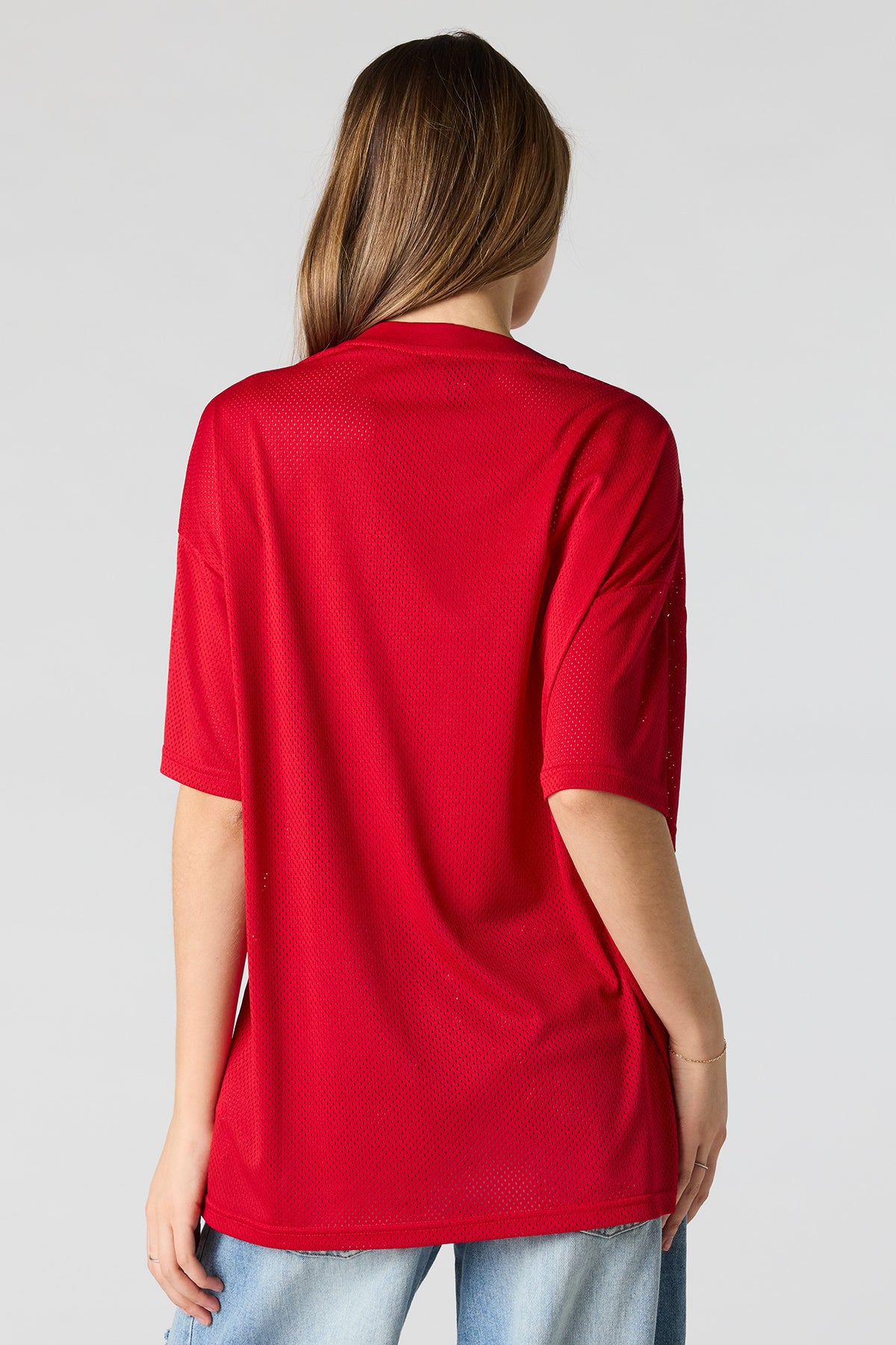 Vue alternative 2. Jersey de soccer en filet à imprimé Canada